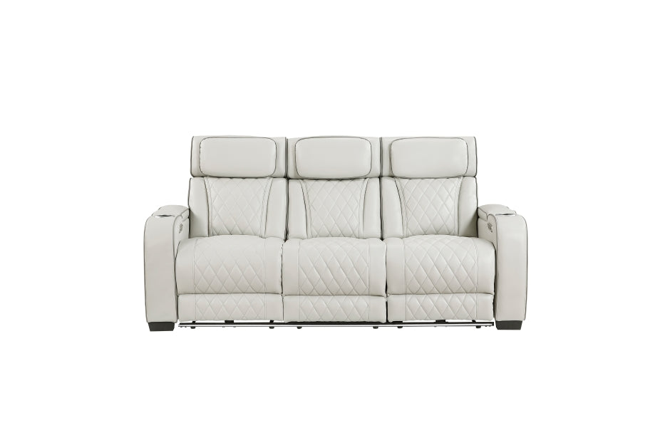 Sofá reclinable doble y eléctrico