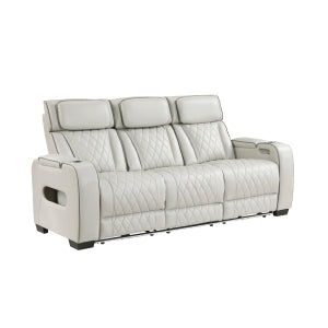 Sofá reclinable doble y eléctrico