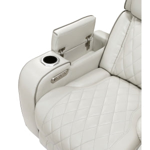 Sofá reclinable doble y eléctrico