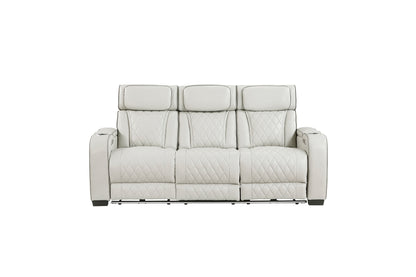 Sofá reclinable doble y eléctrico