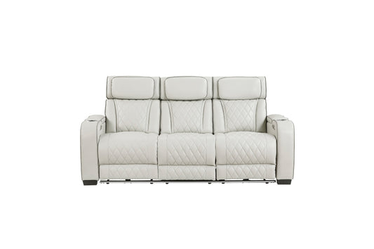 Sofá reclinable doble y eléctrico